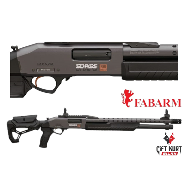 FABARM SDASS PRO STAGE 2 TELESKOPİK POMPALI YİVSİZ AV TÜFEĞİ